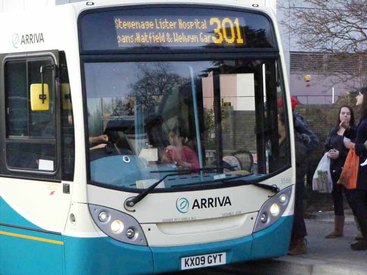 Arriva the Shires Alexander Dennis Enviro300 3566 Showbus Winner